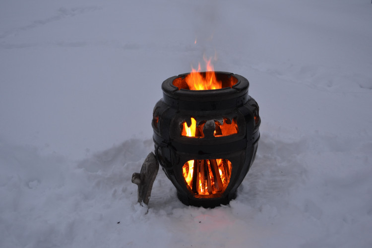 Тандыр-Камин Барельеф в Санкт-Петербурге