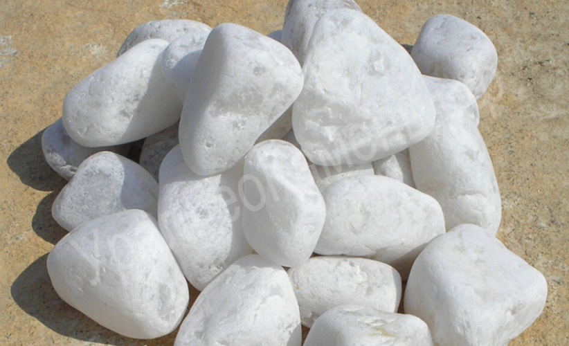 Камни для бани Кварц окатанный 15кг в Санкт-Петербурге