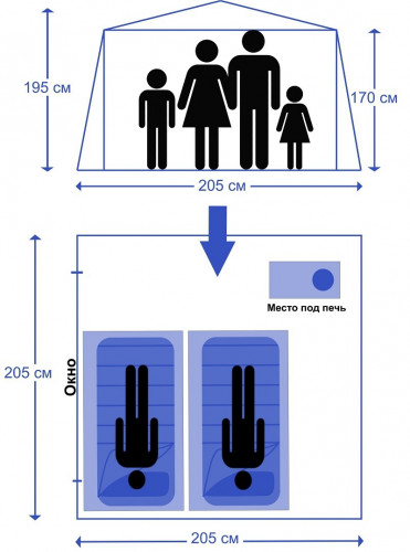 Мобильная баня-палатка МОРЖ в Санкт-Петербурге