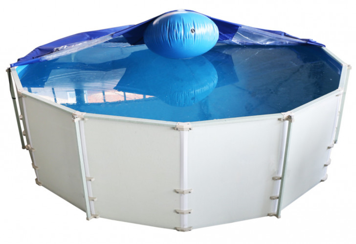 Тент для бассейна с надувной подушкой "Фиеста" в Санкт-Петербурге