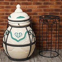 Тандыр Сармат Дастархан с откидной крышкой в Санкт-Петербурге