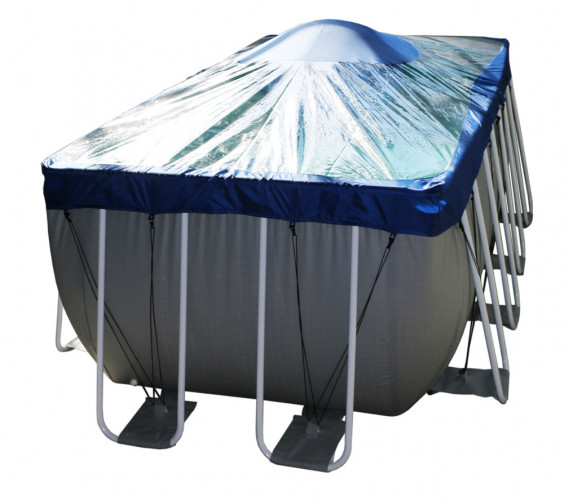 Тент для прямоугольного бассейна Intex/Bestway с надувной подушкой "Фиеста" в Санкт-Петербурге