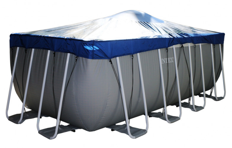 Тент для прямоугольного бассейна Intex/Bestway с надувной подушкой "Фиеста" в Санкт-Петербурге