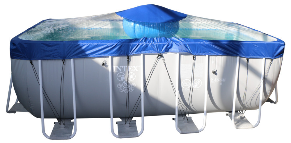 Тент для прямоугольного бассейна Intex/Bestway с надувной подушкой "Фиеста" в Санкт-Петербурге