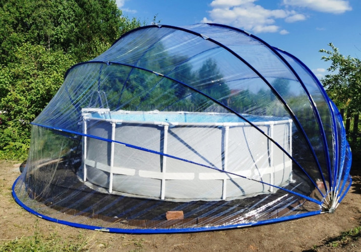 Купол-тент для бассейнов "Фиеста" в Санкт-Петербурге