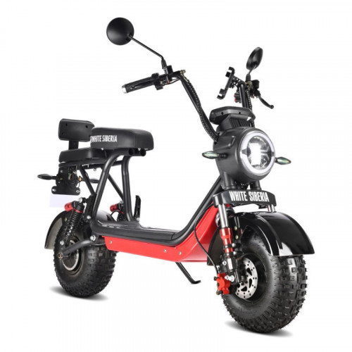 Электроскутер WHITE SIBERIA MINI R 2.0 1200W в Санкт-Петербурге