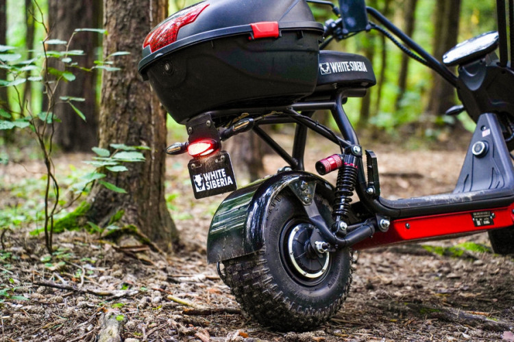 Электроскутер WHITE SIBERIA MINI R 2.0 1200W в Санкт-Петербурге