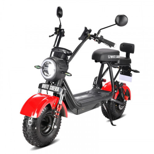 Электроскутер WHITE SIBERIA MINI R 2.0 1200W в Санкт-Петербурге