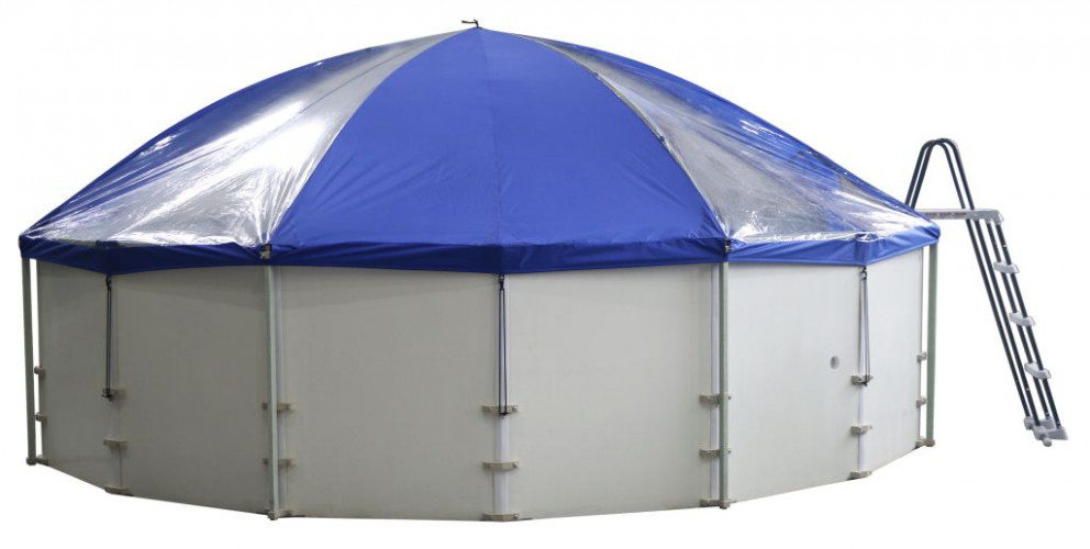 Подъемный тент-навес для бассейна "Фиеста" в Санкт-Петербурге