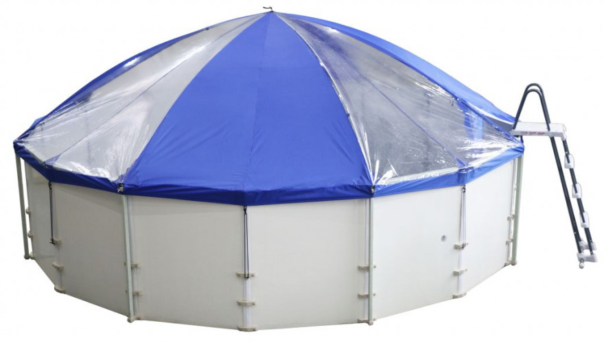 Подъемный тент-навес для бассейна "Фиеста" в Санкт-Петербурге