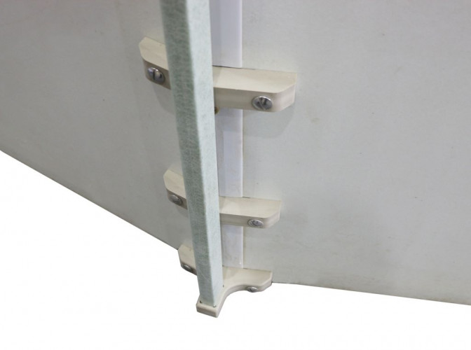 Подъемный тент-навес для бассейна "Фиеста" в Санкт-Петербурге