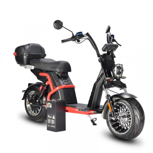 Электроскутер WHITE SIBERIA PRO BLACK EDITION 5000W в Санкт-Петербурге