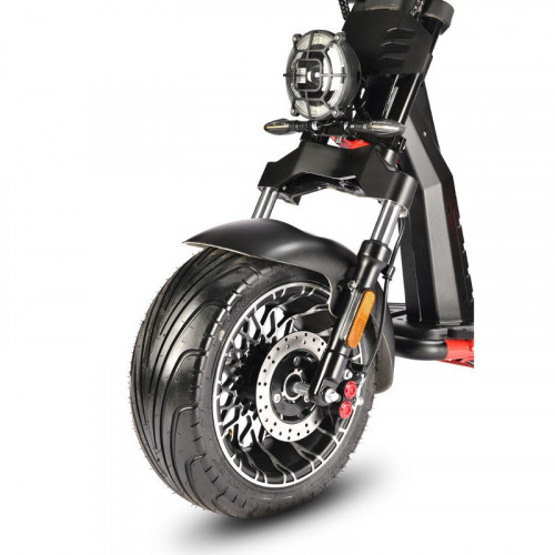 Электроскутер WHITE SIBERIA PRO BLACK EDITION 5000W в Санкт-Петербурге