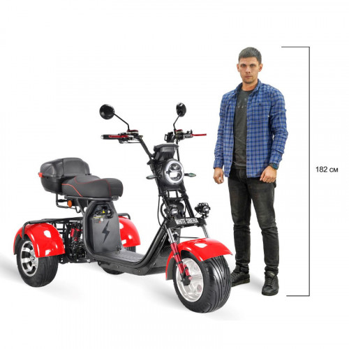 Электроскутер White Siberia PRO TRIKE 3000W в Санкт-Петербурге