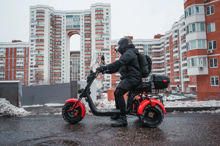 Электроскутер White Siberia PRO TRIKE 3000W в Санкт-Петербурге