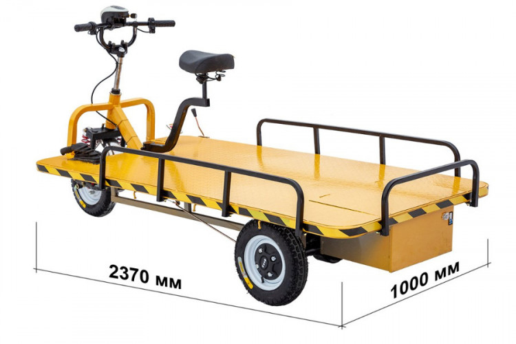 Грузовая электрическая тележка RuTrike ТАКСА ВАЙД в Санкт-Петербурге