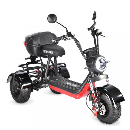 Электроскутер White Siberia TRIKE MINI 1500W в Санкт-Петербурге