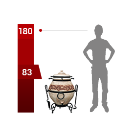 Тандыр Легенды с эффектом кракле в Санкт-Петербурге