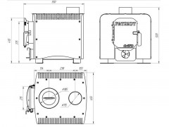 Печь длительного горения Grill’D Patriot 200