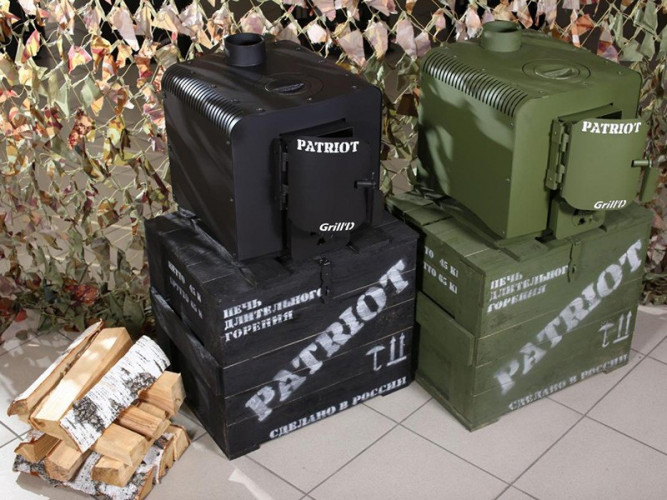 Печь длительного горения Grill’D Patriot 200 в Санкт-Петербурге