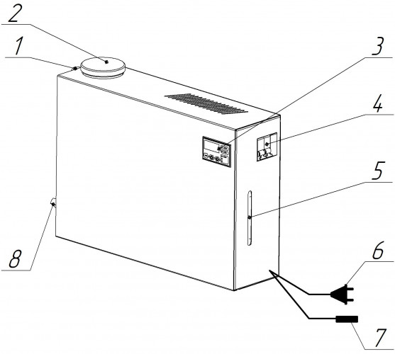 Парогенератор ПГН EVRO 2 кВт в Санкт-Петербурге