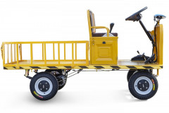 Платформенная тележка электрическая RuTrike ПЕРОН Платформенная тележка электрическая RuTrike ПЕРОН