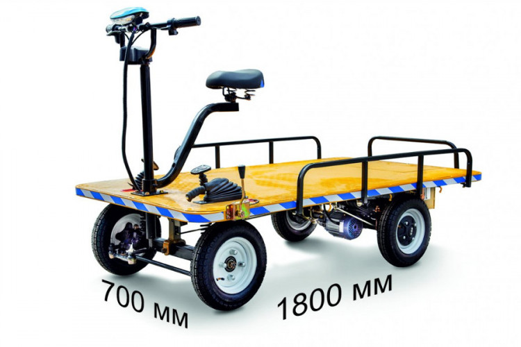 Грузовая электрическая тележка RuTrike СКЛАД 1800 в Санкт-Петербурге