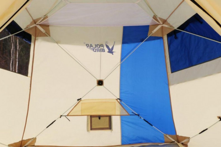Шатер-тент Polar Bird 4SK Long + Тент-навес в Санкт-Петербурге