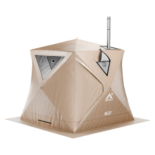 Мобильная баня-палатка МОРЖ КУБ XL NEO в Санкт-Петербурге