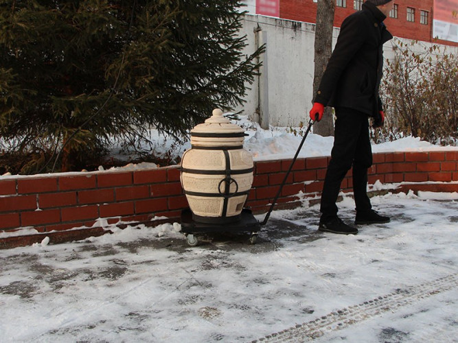 Тележка для тандыра (усиленная) Амфора в Санкт-Петербурге