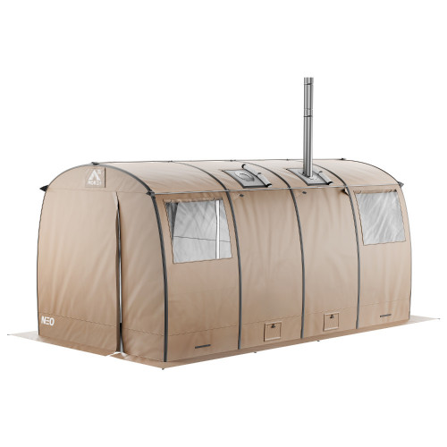 Мобильная баня-палатка МОРЖ MAX XL NEO в Санкт-Петербурге