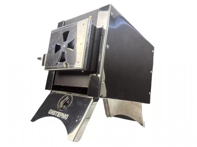 Печь дровяная Сибирка средняя из нержавейки в Санкт-Петербурге