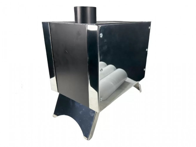 Печь дровяная Сибирка средняя из нержавейки в Санкт-Петербурге