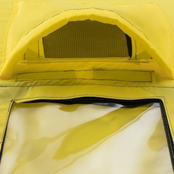 Палатка для рыбалки Helios Куб 1,5х1,5 желто/серый в Санкт-Петербурге