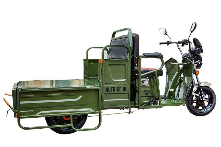 Грузовой электрический трицикл RuTrike Вояж П Трансформер в Санкт-Петербурге