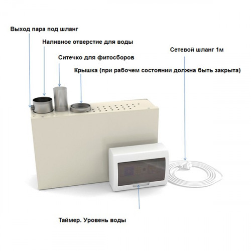 Парогенератор ПГП 9 кВт в Санкт-Петербурге