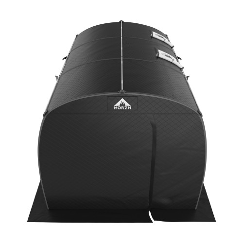 Мобильная баня-палатка МОРЖ Max (Черный) в Санкт-Петербурге