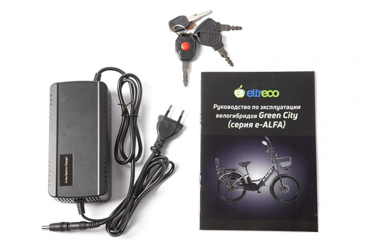 Электровелосипед  Green City e-ALFA NEW для курьеров в Санкт-Петербурге