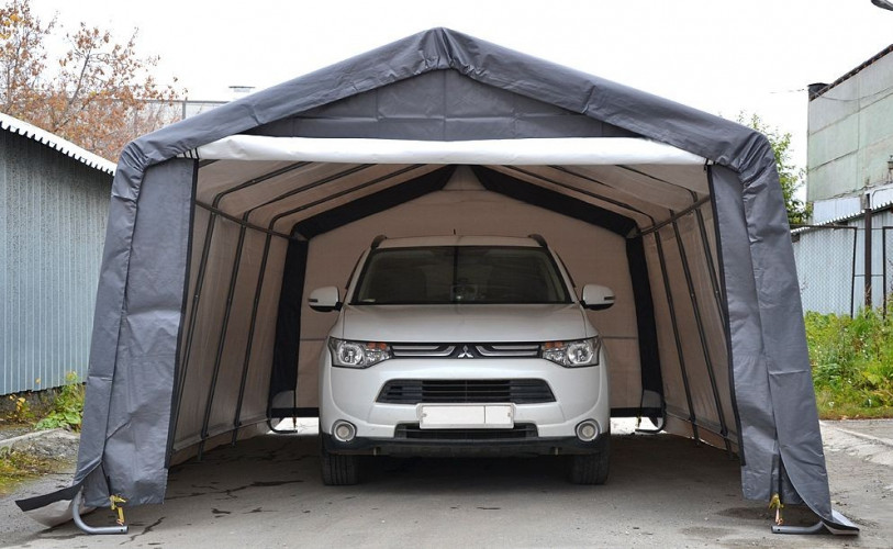 Тентовый гараж ShelterLogic 3 х 6,1 х 2,4 м в Санкт-Петербурге
