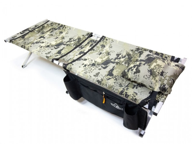 Раскладушка алюминиевая INTENT PLUS 190х65х40 в Санкт-Петербурге