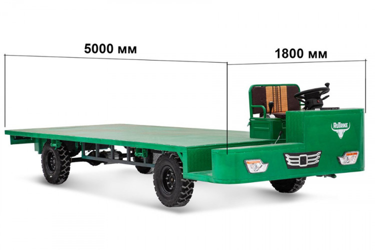 Грузовая электрическая тележка Rutrike БАЗА в Санкт-Петербурге