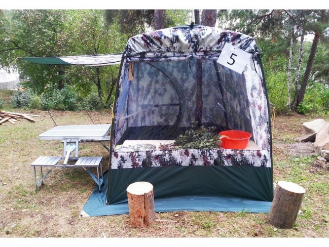 Мобильная баня ТЕРМА-4 в Санкт-Петербурге