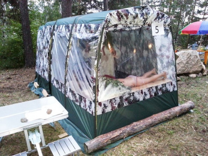 Мобильная баня ТЕРМА-4 в Санкт-Петербурге