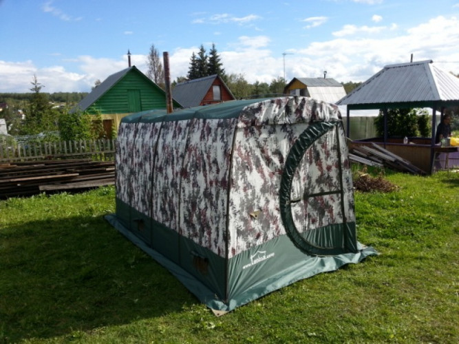 Мобильная баня ТЕРМА-4 в Санкт-Петербурге