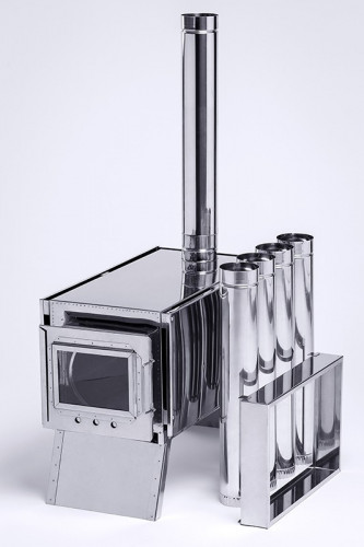 Печь-камин Инвент средняя в Санкт-Петербурге