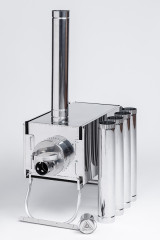 Печь Инвент экономка средняя с регулирующимися экранами в сумке