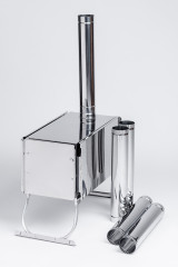 Печь Инвент экономка средняя с регулирующимися экранами в сумке