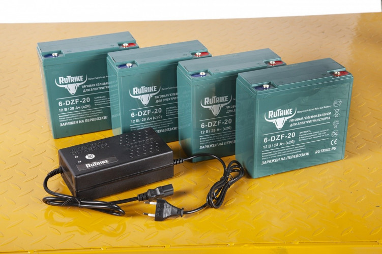 Грузовая электрическая тележка RuTrike Плита 1500 в Санкт-Петербурге