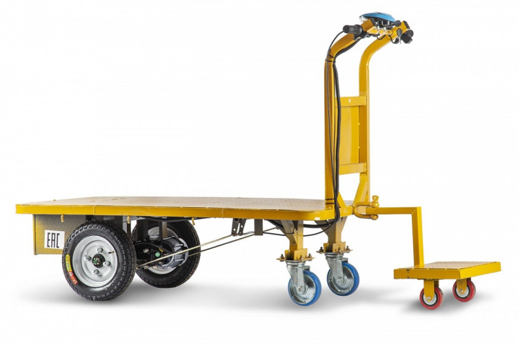 Грузовая электрическая тележка RuTrike Плита 1500 в Санкт-Петербурге