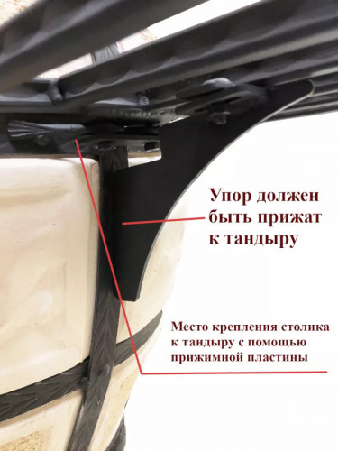 Боковой столик для тандыра в Санкт-Петербурге